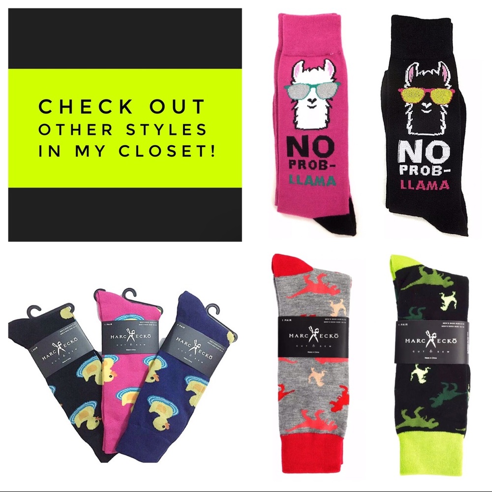 Novelty fun socks - Cheeseburger & fries 🍔 🍟 - Picture 4 of 4
